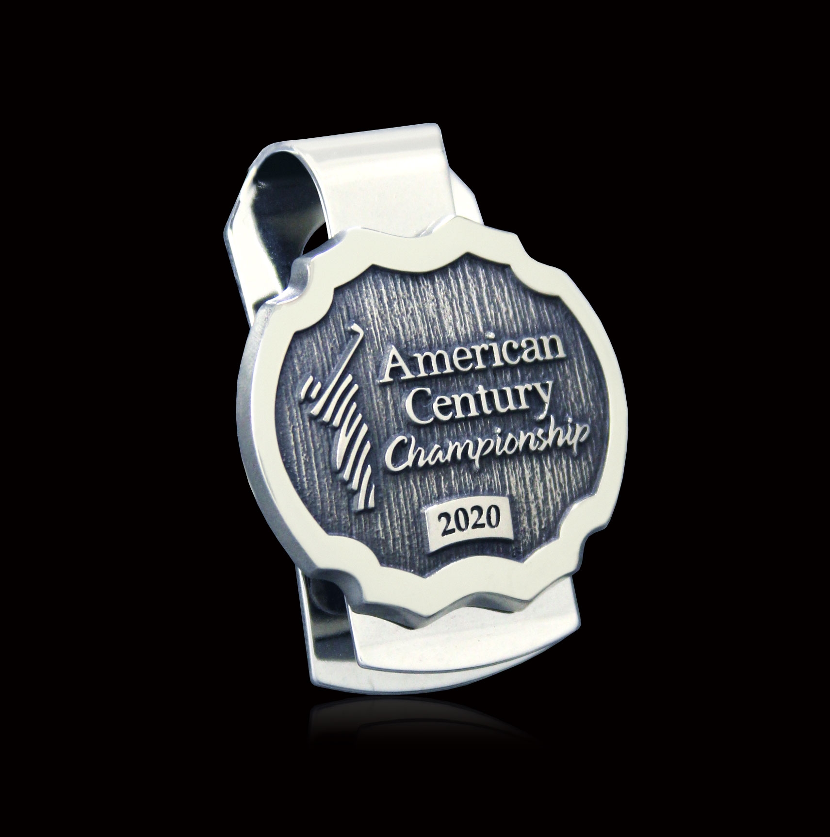 American Century Championship Player Badge Money Clip